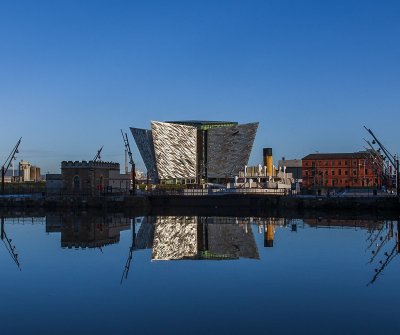 image of titanic visitor centre