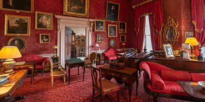 interior of stately house at newbridge dublin ireland